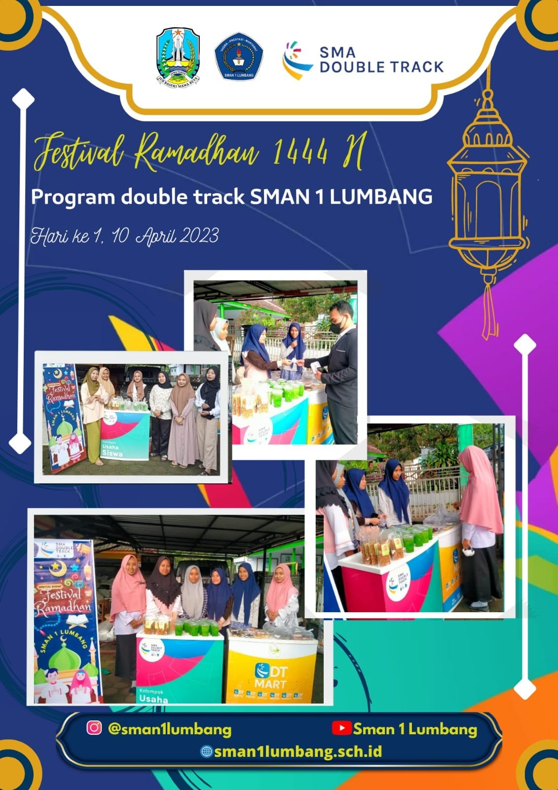 Festival Ramadhan SMA DOUBLE TRACK SMAN 1 Lumbang  Pasuruan