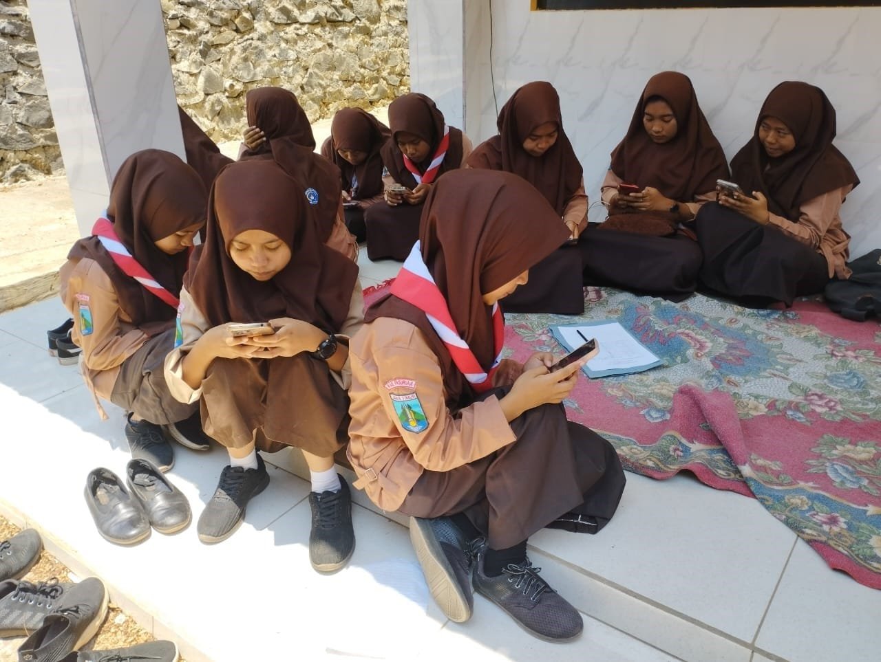 Mentoring Perdana Komunitas Literasi SMAN 1 Lumbang